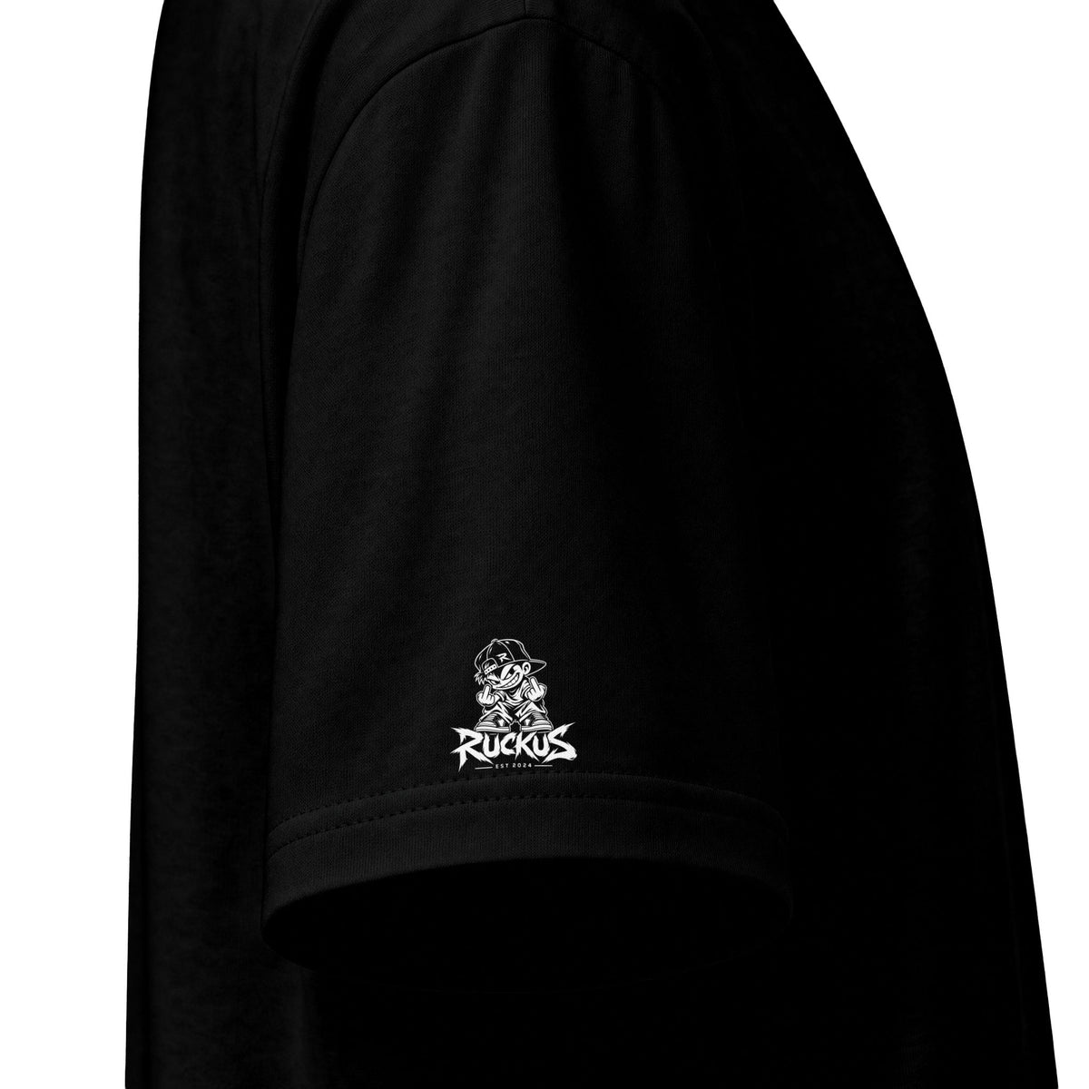 RUCKUS APPAREL — FLAME LOGO OVERSIZED HEAVY TEE