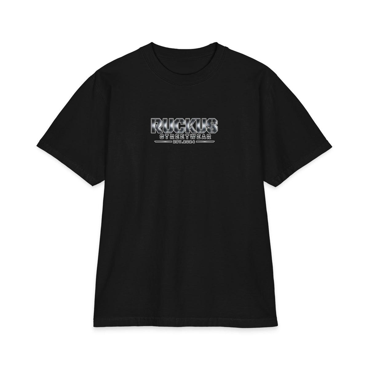 RUCKUS Metallic Logo Heavyweight Tee