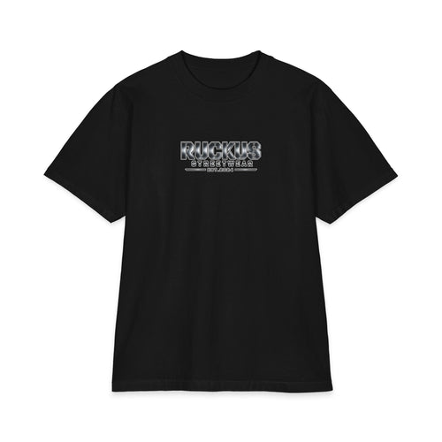 RUCKUS Metallic Logo Heavyweight Tee